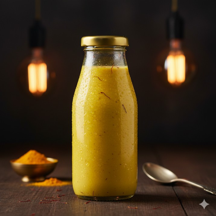 Haldi Milk Bottle